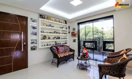 Apartamento com Área Privativa à venda, 3 quartos, 1 suíte, 2 vagas, Bom Pastor - Divinópolis/MG