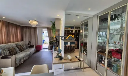 Apartamento Garden 3 suítes mobiliado e decorado com 160m² privativo próximo do