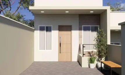 Casa para Venda em Brusque, Primeiro de Maio, 3 dormitórios, 1 banheiro, 1 vaga