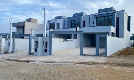 Casa para venda em brusque, souza cruz, 3 dormitórios, 3 suítes, 3 banheiros, 2 vagas