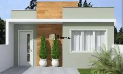 Casa para Venda em Brusque, Poço Fundo, 2 dormitórios, 1 banheiro, 1 vaga