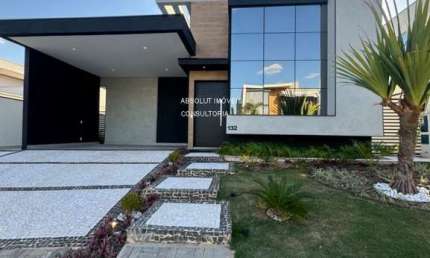 Imóvel de luxo em condomínio fechado em Indaiatuba-SP: 4 quartos, 4 suítes, 2 salas, 6 banheiros, 4 vagas, 258,59 m².