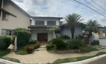 Imóvel de luxo no condomínio Aqui Se Vive: casa com 5 quartos, 3 suítes, 4 banheiros e 3 vagas - Indaiatuba-SP.