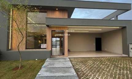 Casa de luxo em condomínio - 4 quartos, 3 suítes, 2 salas, 5 banheiros, 4 vagas - Jardim Villa Sapezal, Indaiatuba-SP