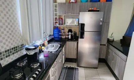 Apartamento à venda em Indaiatuba-SP, Jardim Paulista II! 1 quarto, 1 sala, 1 banheiro e vaga de garagem! 48,33 m² de pura comodidade!