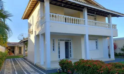 Casa Alto Padrão para Venda em Camaçari, Barra do Jacuípe (Monte Gordo), 5 dormitórios, 4 suítes, 6 banheiros, 6 vagas