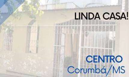Casa para venda possui 125 metros quadrados com 3 quartos em Centro - Corumbá - MS