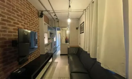 Apartamento com 1 quarto à venda no boqueirão, santos , 60 m2 por r$ 480.000