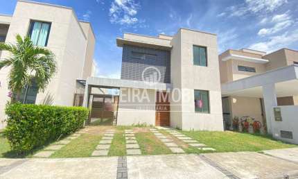 Casa de 4/4 sendo 2 suíte no Sim - Condomínio Reserva Versatile
