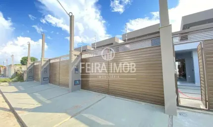 Casas no Sim  3/4 com suíte e Closet fora de condomínio