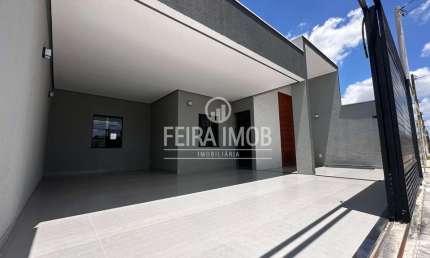 Casa 3/4 com suíte na Parque Ipê proximo Fraga maia