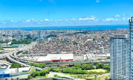 Apartamento 3 suítes com varanda gourmet e vista mar no horto bela vista — 143m², 3 vagas e depósito