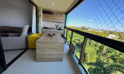 Apartamento 3/4 com Suíte e Varanda Gourmet à Venda no Alphalife Residence – Alphaville 1