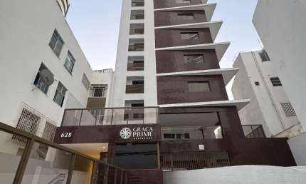 Quarto e Sala de Luxo no Graça Prime Residence | Mobiliado | Nascente | Andar Alto
