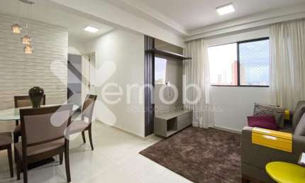 Apartamento mobiliado à locação em Ponta Negra (Natal/ RN) I Condomínio Ecogarden | 2/4 sendo 1 suíte - 55m²