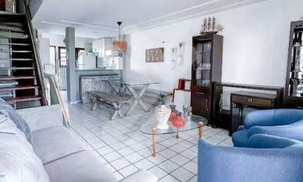 Flat duplex em Pirangi (Parnamirim/RN) | Residencial Caravelas | 3 suítes - 93m²