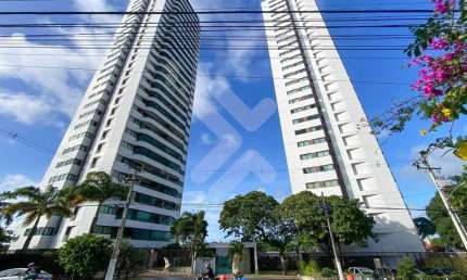 Apartamento à locação em Lagoa Nova (Natal/RN) | Condomínio Alice Grilo | 5/4 sendo 3 suítes, 166m²