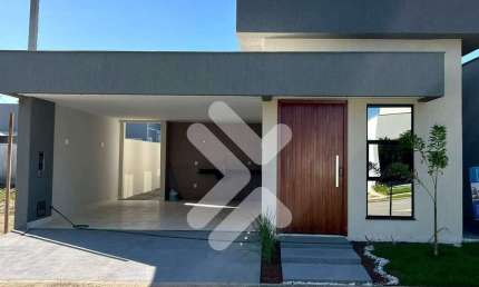 Casa à venda em Cajupiranga (Parnamirim/RN) | Condomínio Ecoville 2 | 3/4 sendo 2 suítes, 120m²