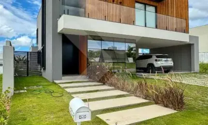 Casa à venda em Cajupiranga (Parnamirim/RN) | Condomínio Jardins Amsterdã | 4 suítes - 360m²