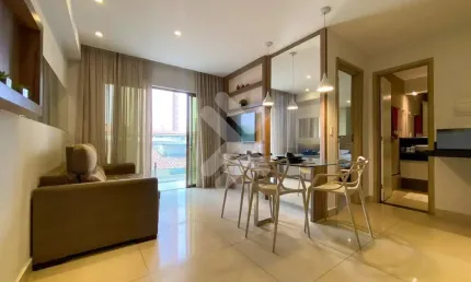 Apartamento à locação em Ponta Negra (Natal/RN) | Condomínio Brisa Calma | 1 quarto - 40m²