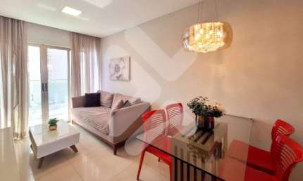 Apartamento mobiliado à venda em Ponta Negra (Natal/RN) | Brisa Calma Flat | 2/4 sendo 1 suíte - 59m²