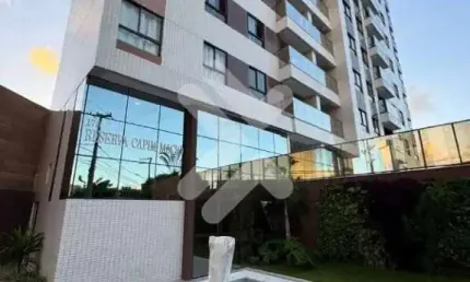 Apartamento à locação em Capim Macio (Natal/RN) | Condomínio Reserva | 3/4 sendo 1 suíte, 79m²