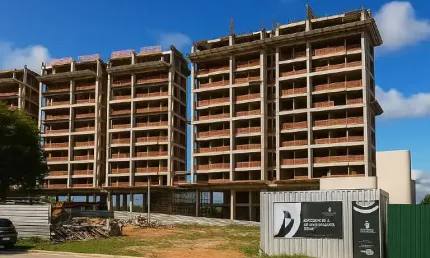 Apartamento à venda em Cotovelo (Parnamirim/RN) | Condomínio Jardins do Porto | 3/4 sendo 1 suíte - 78m²