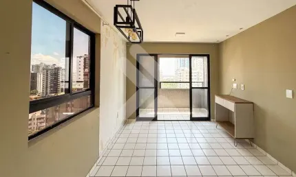 Apartamento à locação em petrópolis (natal/rn) | edifício alto do juruá | 2 quartos sendo 1 suíte - 52m²