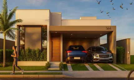 Casa à venda em parque das nações (parnamirim/rn) | condomínio yby natureza | 3 suítes - 200m²