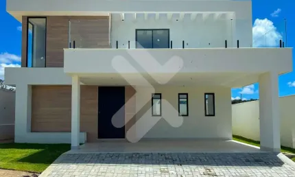 Casa à venda em parque das nações (parnamirim/rn) | condomínio yby natureza | 3 suítes - 360m²