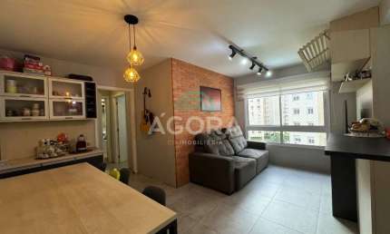 Apartamento de 57m², 2 dormitórios sendo 1 suíte localizado no bairro Marechal Rondon Canoas