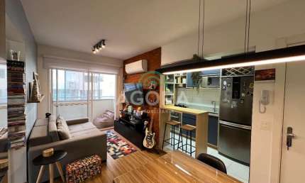 Apartamento no centro de Canoas, com 56m² de área privativas sendo 2 dormitórios e 1 suíte