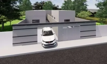 Imperdível! Casa à venda em Conselheiro Lafaiete-MG, bairro São Judas Tadeu: 3 quartos, sala, banheiro, 2 vagas de garagem, 68 m².