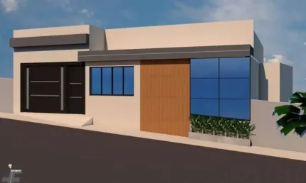 Casa à Venda 3 Quartos, 1 Suíte, 2 Salas, 2 Vagas de Garagem - 190,00m².