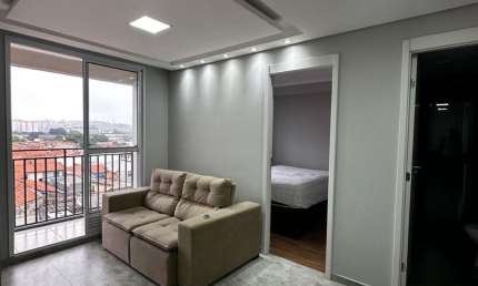APARTAMENTO 2 DORMITÓRIOS VAGA E VARANDA NO SOCORRO PRONTO