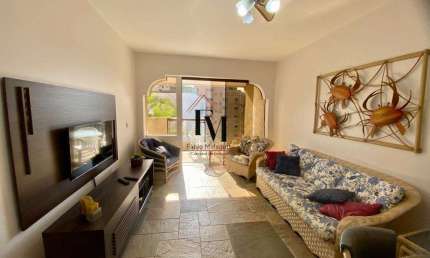 Apartamento para Venda em Guarujá, Enseada, 3 dormitórios, 3 suítes, 5 banheiros, 2 vagas