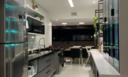 Cobertura Duplex para Venda em Santo André, Vila Scarpelli, 3 dormitórios, 1 suíte, 2 banheiros, 2 vagas