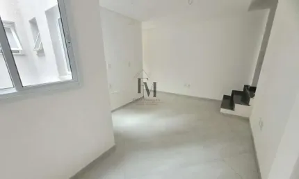 Cobertura duplex para venda em santo andré, jardim bela vista, 2 dormitórios, 1 suíte, 2 banheiros, 2 vagas