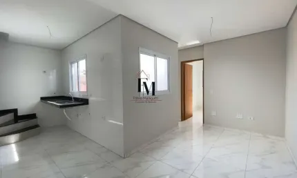Cobertura Duplex para Venda em Santo André, Vila Scarpelli, 2 dormitórios, 1 suíte, 3 banheiros, 2 vagas