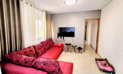 Cobertura Duplex para Venda em Santo André, Paraíso, 3 dormitórios, 1 suíte, 2 banheiros, 3 vagas