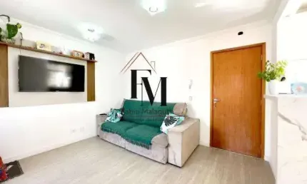 Cobertura Duplex para Venda em Santo André, Vila Camilópolis, 2 dormitórios, 1 suíte, 2 banheiros, 1 vaga