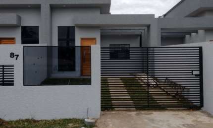 ARAUCARIA/CAPELA VELHA - 70M2 - CASA NOVA 03 QUARTOS, SUITE, CHURRASQUEIRA, OTIMO PADRAO, 2 VAGAS
