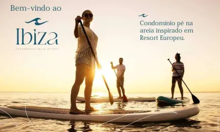 Ibiza Beach Resort - Terreno em Condomínio pé na areia - Araruama / RJ