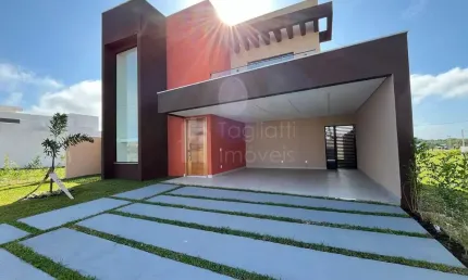 Terras Alphaville - Casa com 3 quartos (2 suítes) no Condomínio Alphaville em Cabo Frio - RJ
