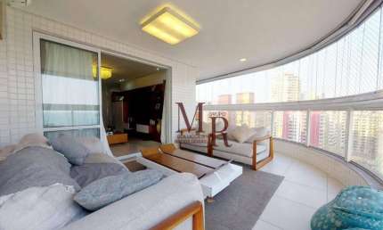 Apartamento com 4 dormitórios à venda, 213 m² por R$ 3.000.000,00 - Canto do Forte - Praia Grande/SP