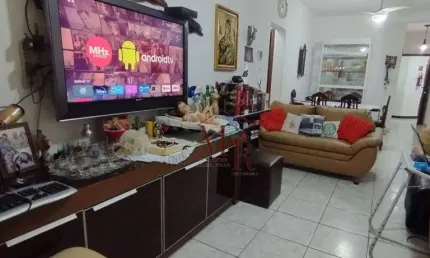 Apartamento com 2 dormitórios à venda, 88 m² por R$ 420.000 - Vila Guilhermina - Praia Grande/SP