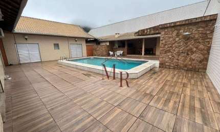 Casa com 5 dormitórios à venda, 308 m² por R$ 3.200.000 - Canto do Forte - Praia Grande/SP