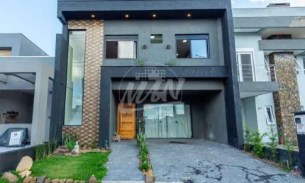 CASA SOBRADO 3 DORMITÓRIOS, PISCINA, GARAGEM, CONDOMÍNIO FECHADO, PORTARIA 24 HORAS, SALÃO DE FESTAS, ACADEMIA, PRACINHA, PISCINA. BAIRRO PLANEJADO COM SEGURANÇA, PARA QUEM QUER MORAR COM QUALIDADE DE