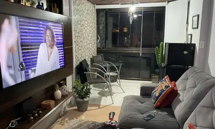 Apartamento com 2 quartos à venda no Jardim Las Palmas, Guarujá 