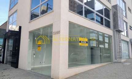 Sala comercial de esquina para alugar em Itacolomi, Balneário Piçarras
